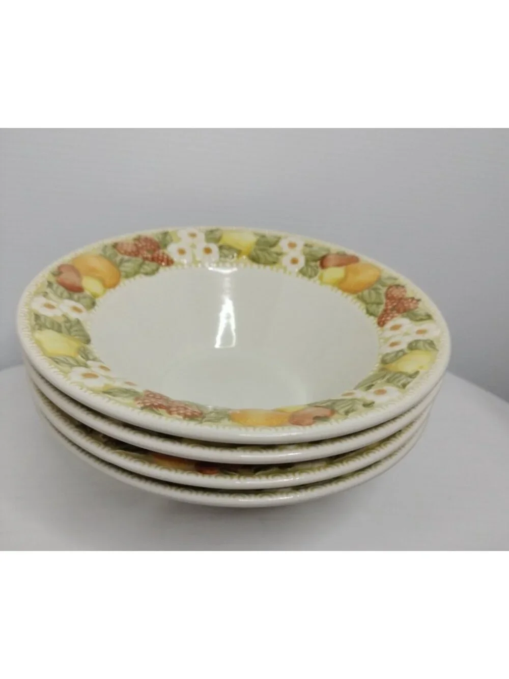 Vintage Vernon Ware By Metlox Poppytrail Serving Bowl 7